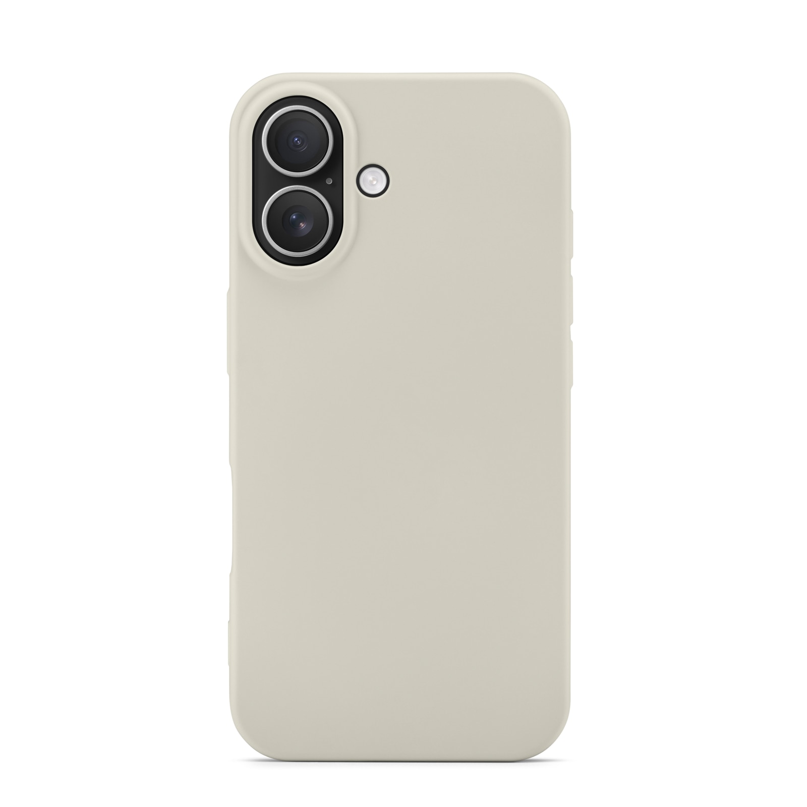 iPhone 16 Schokbestendige TPU Case Beige