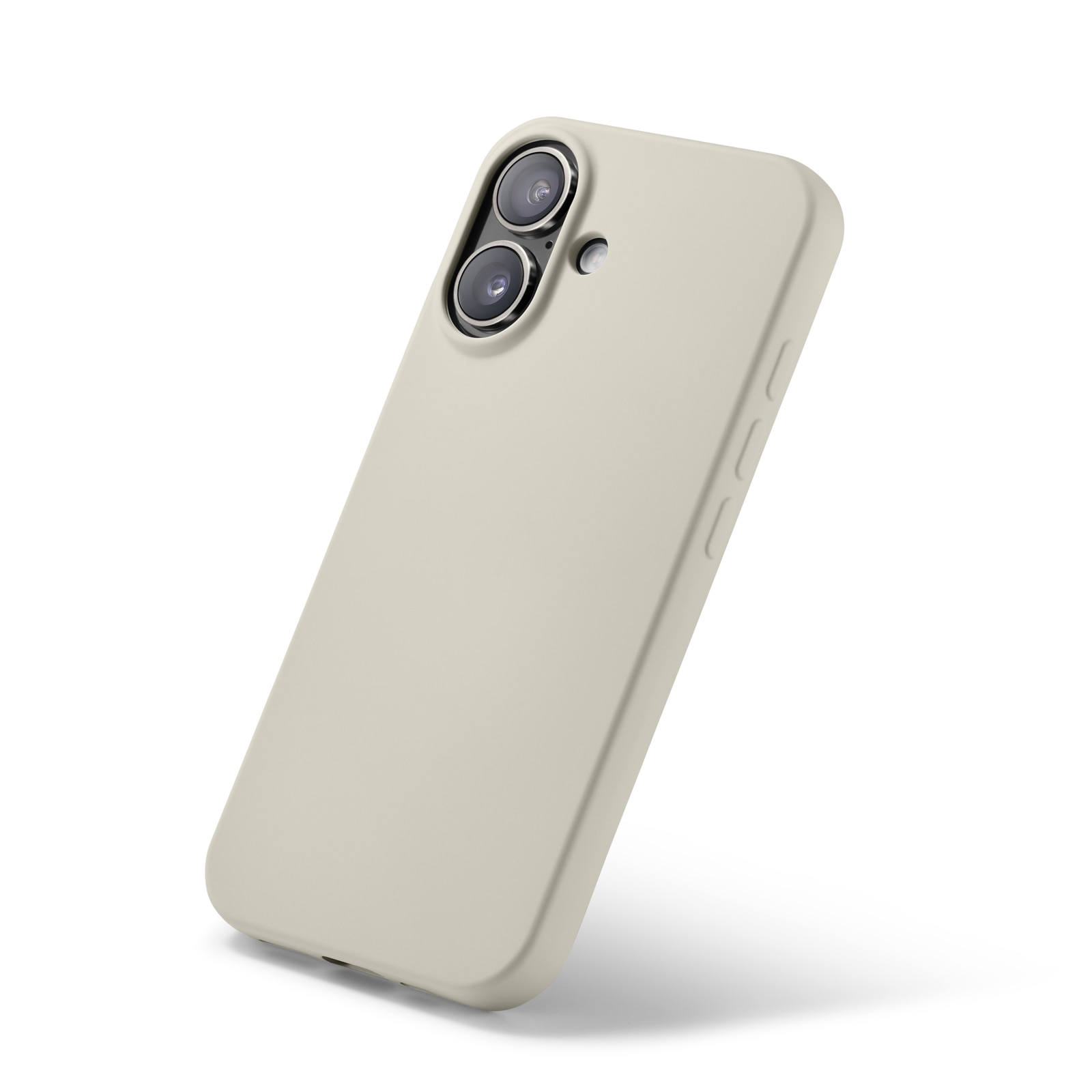 iPhone 16 Schokbestendige TPU Case Beige