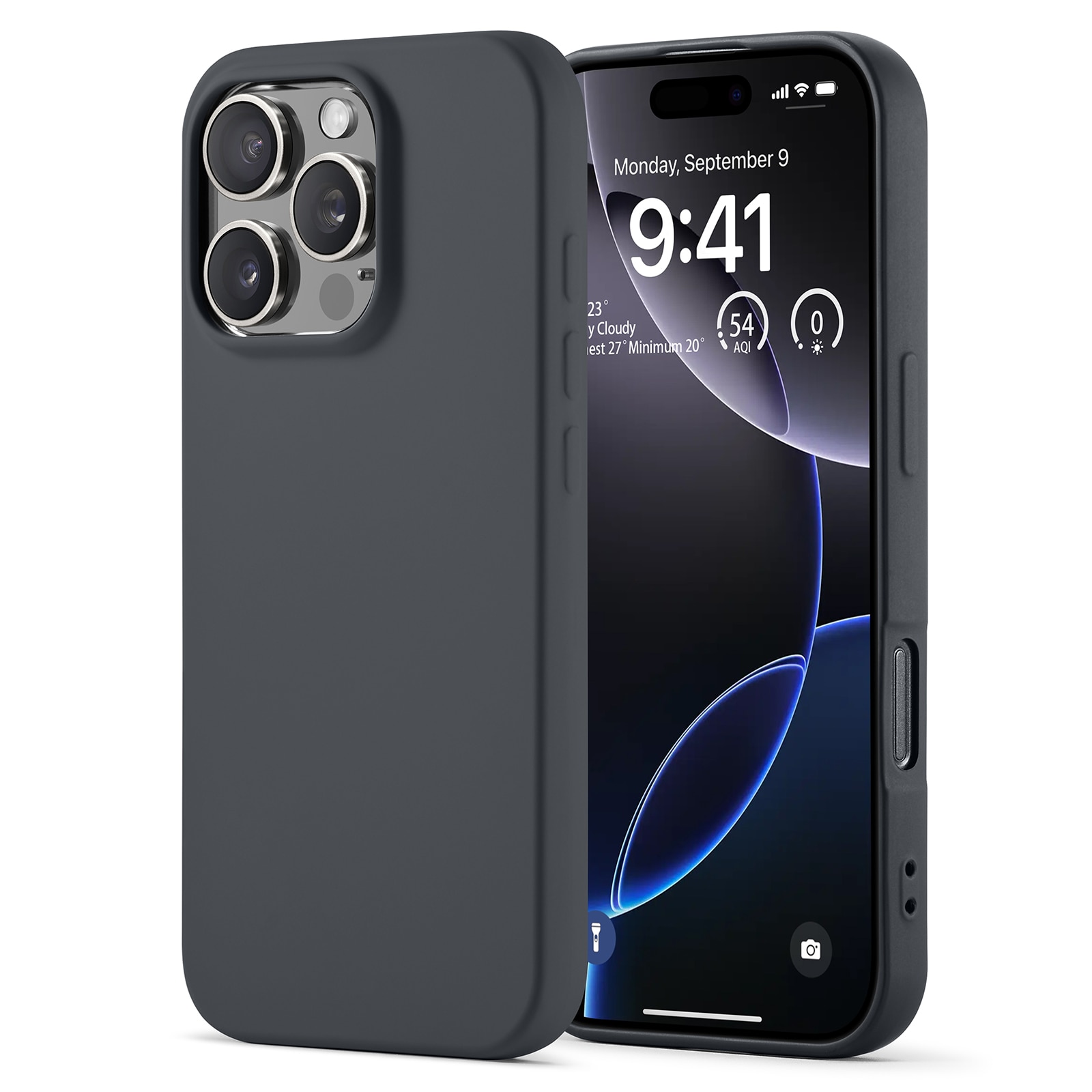 iPhone 16 Pro TPU Case Grijs