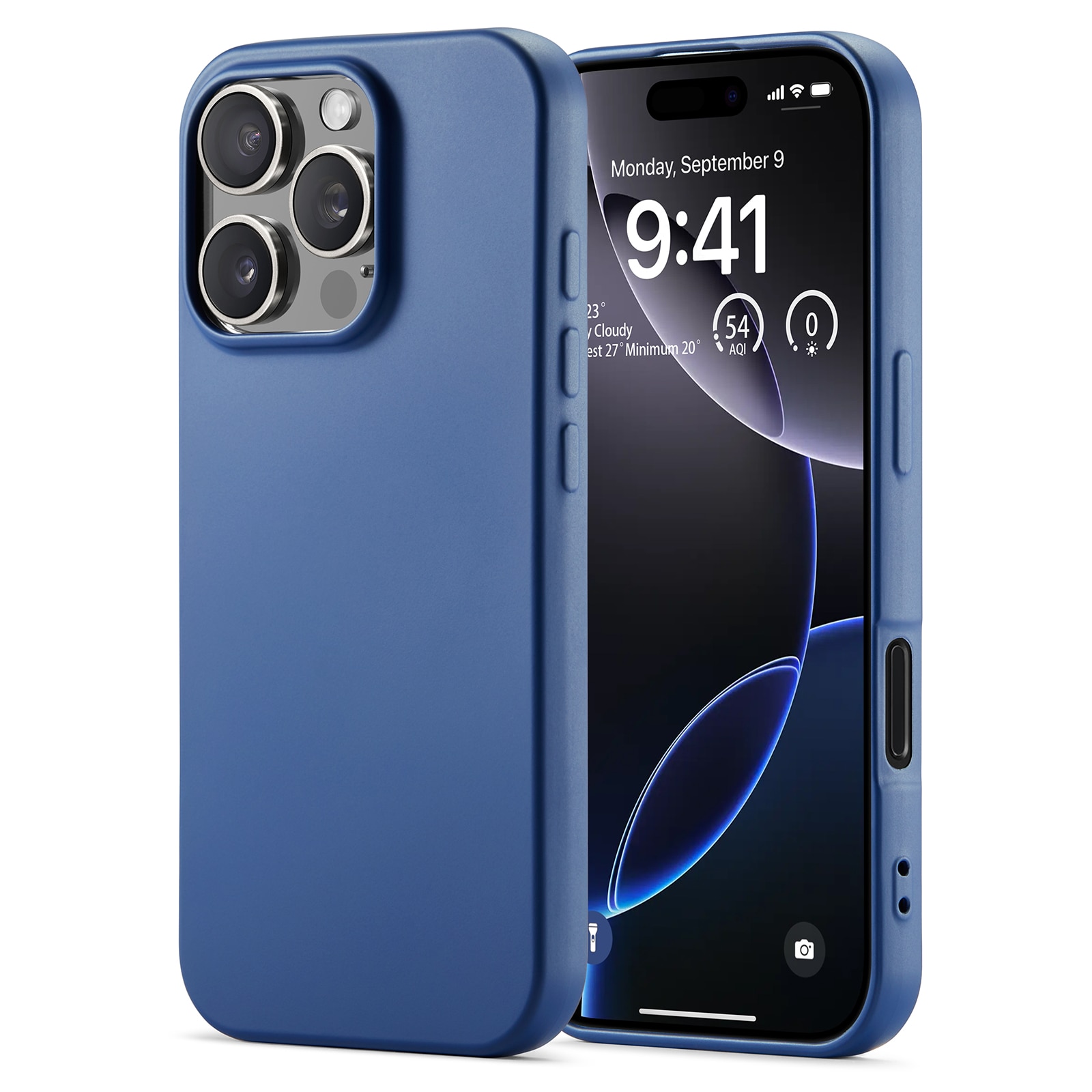 iPhone 16 Pro TPU Case Blauw