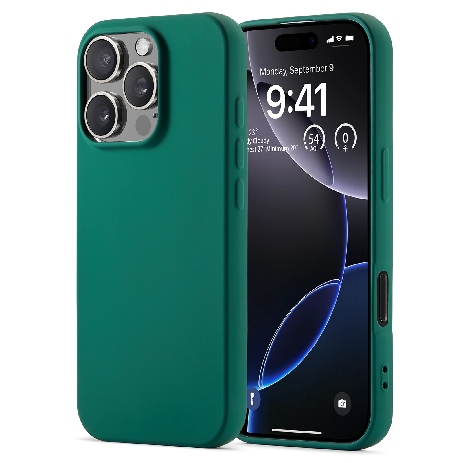 iPhone 16 Pro TPU Case donkergroen