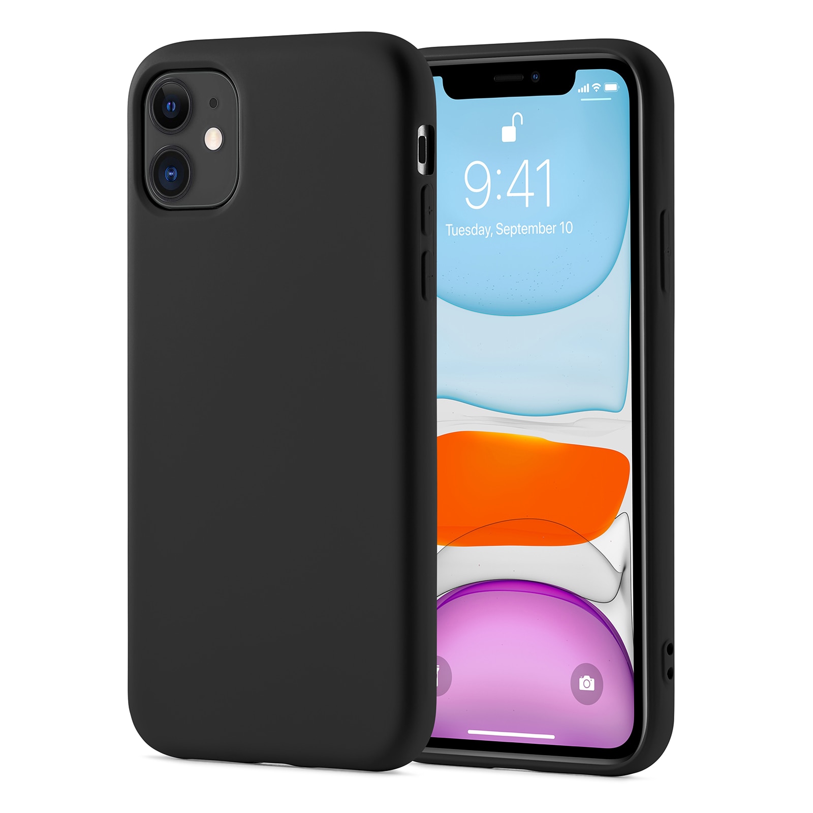 iPhone 11 TPU Case zwart