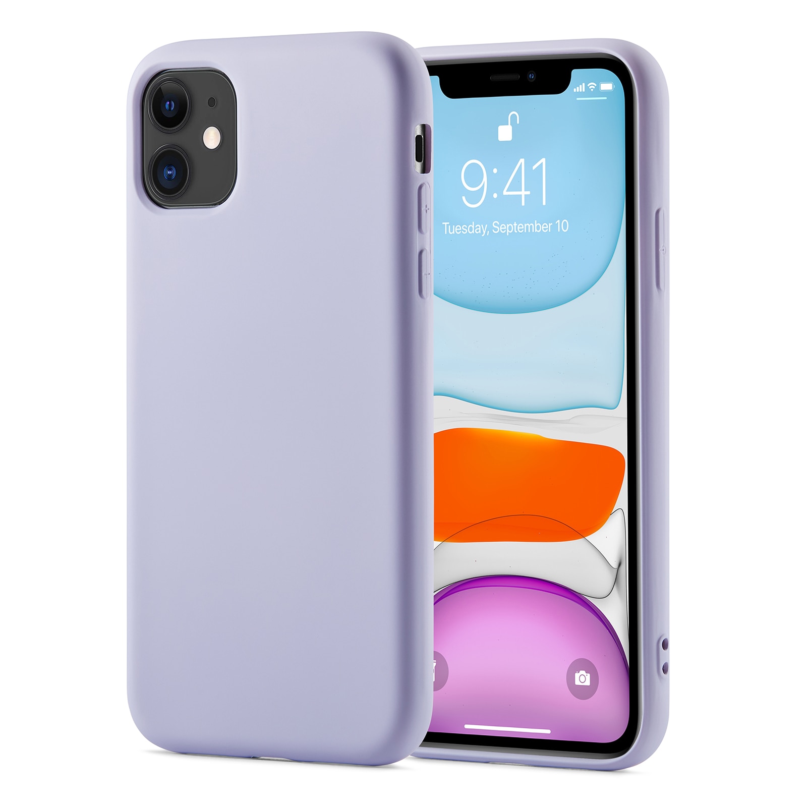 iPhone 11 TPU Case paars