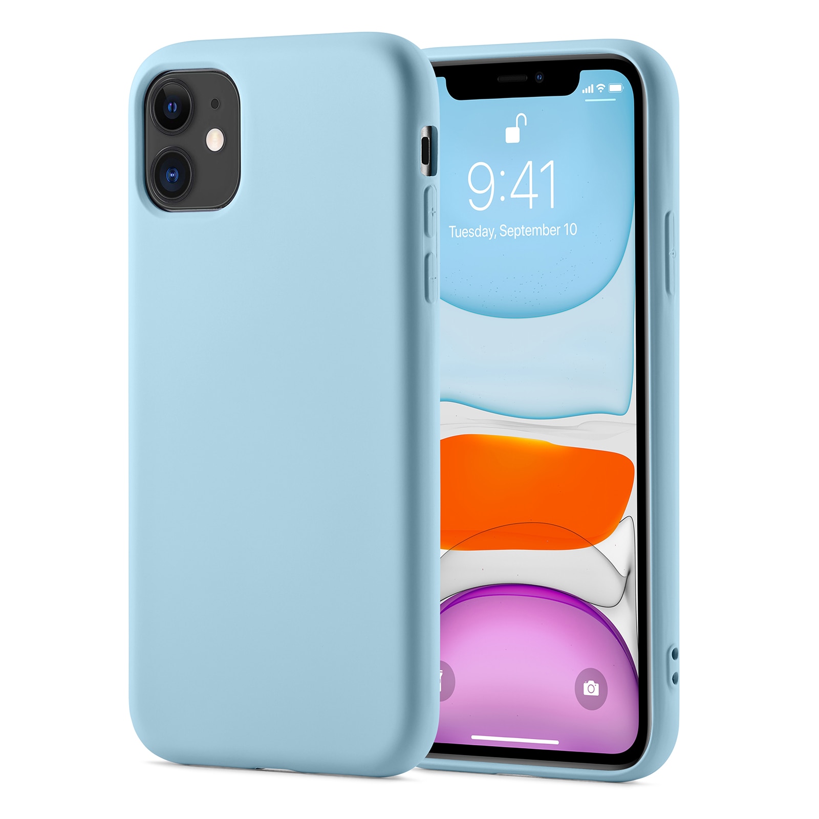 iPhone 11 TPU Case Blauw