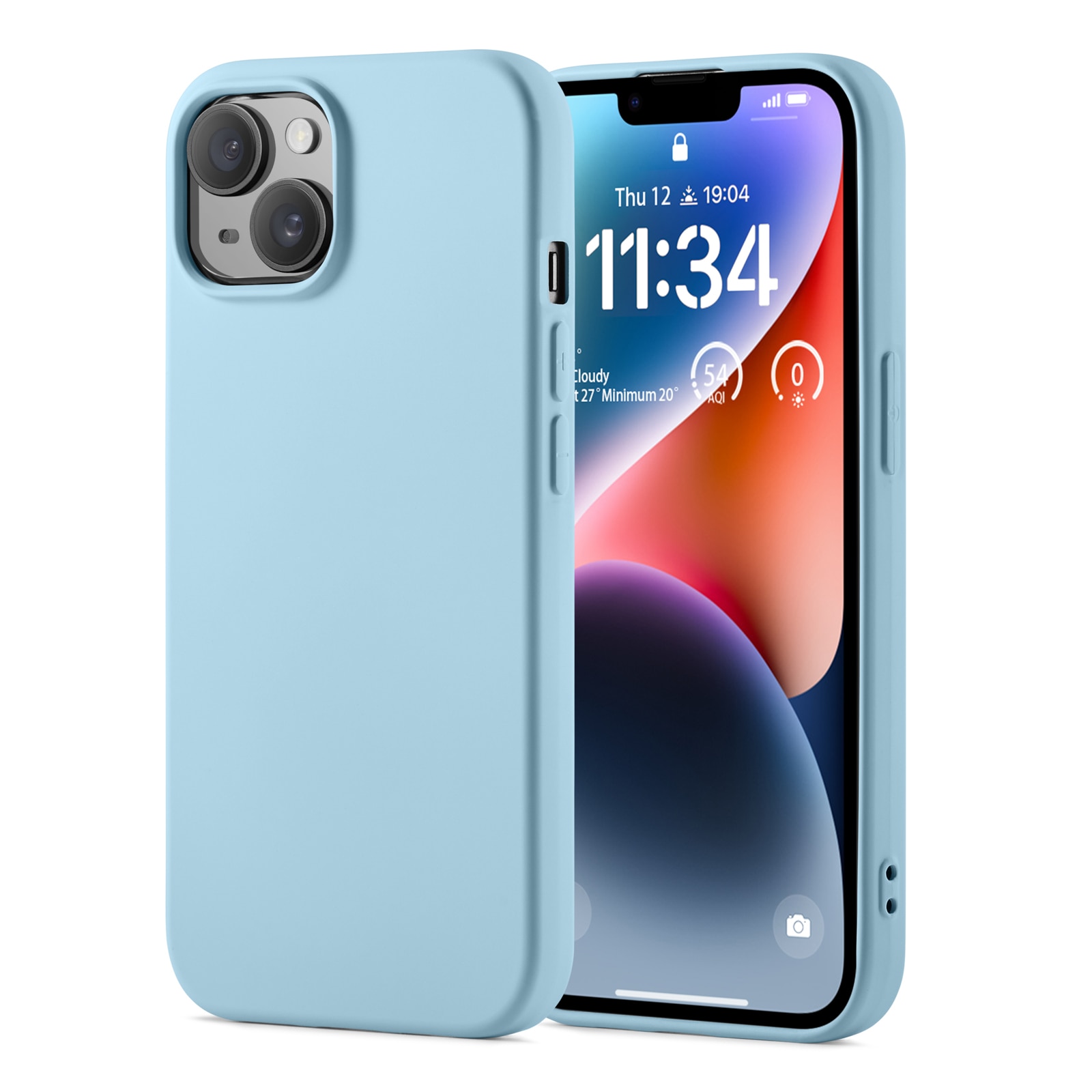 iPhone 13 TPU Case Blauw