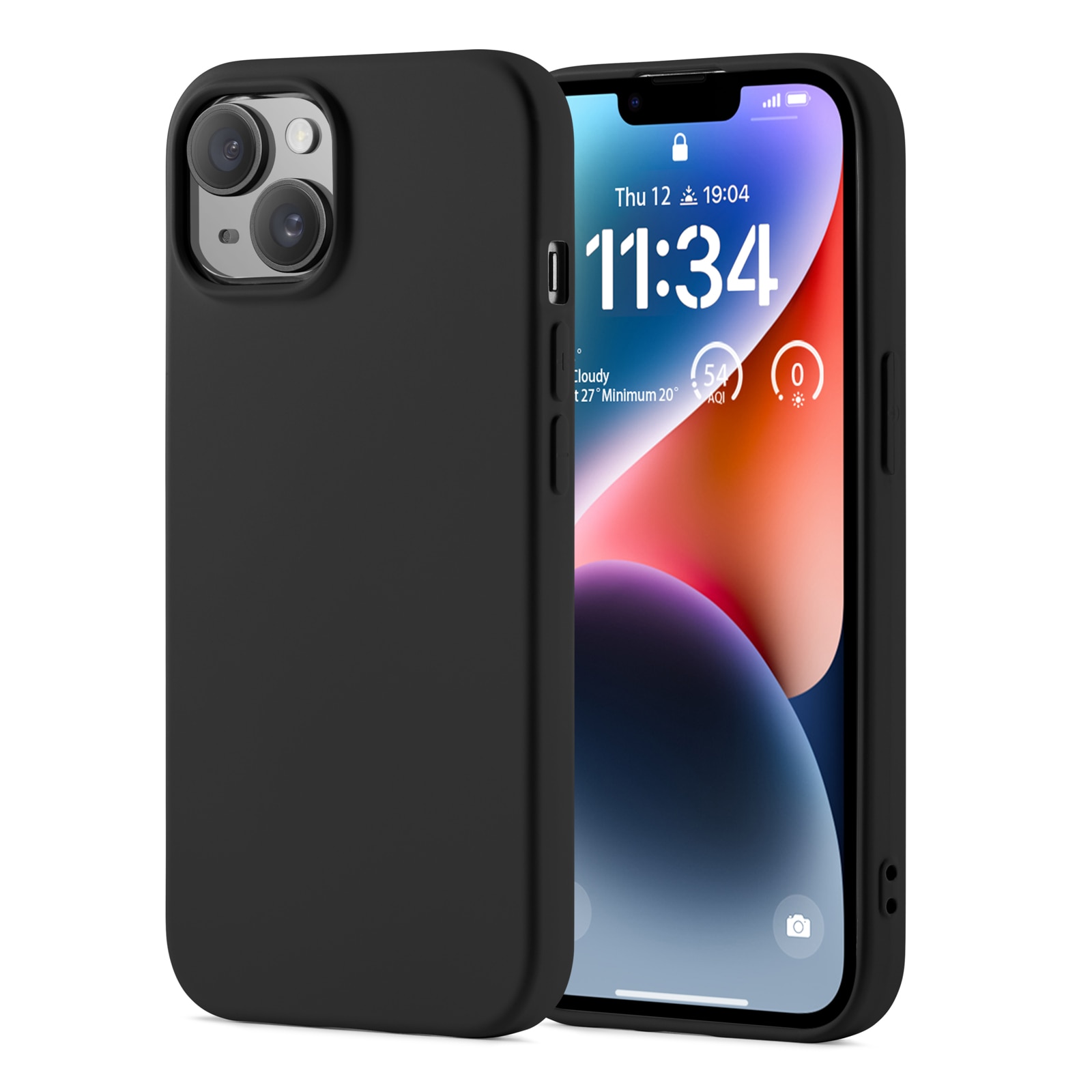 iPhone 14 TPU Case Zwart