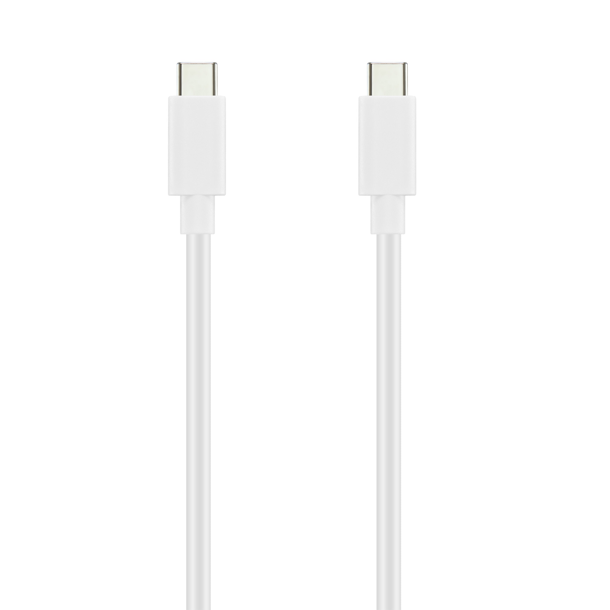 USB-C naar USB-C-Oplaadkabel 1 m wit