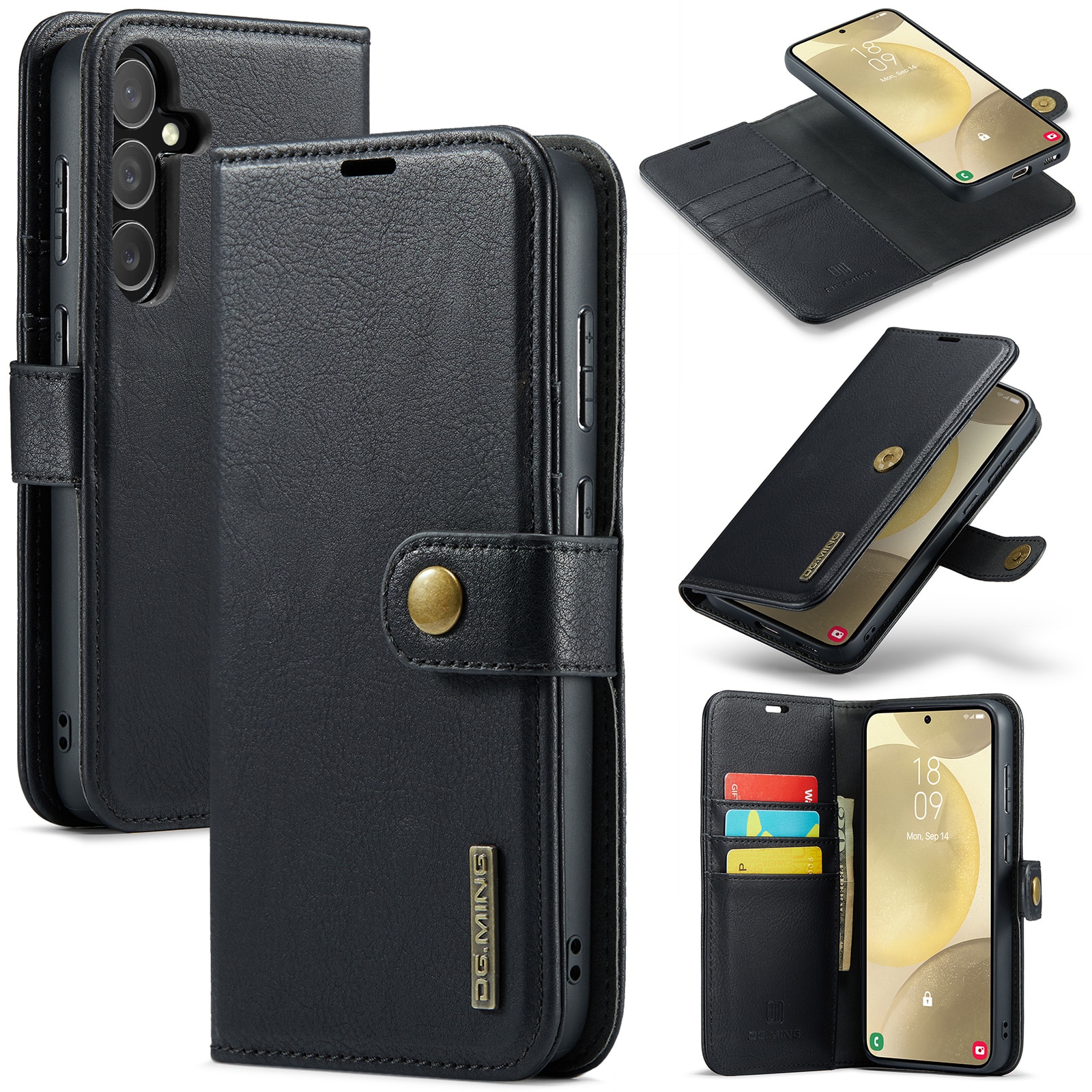 Magnet Wallet Samsung Galaxy S25 Plus Black