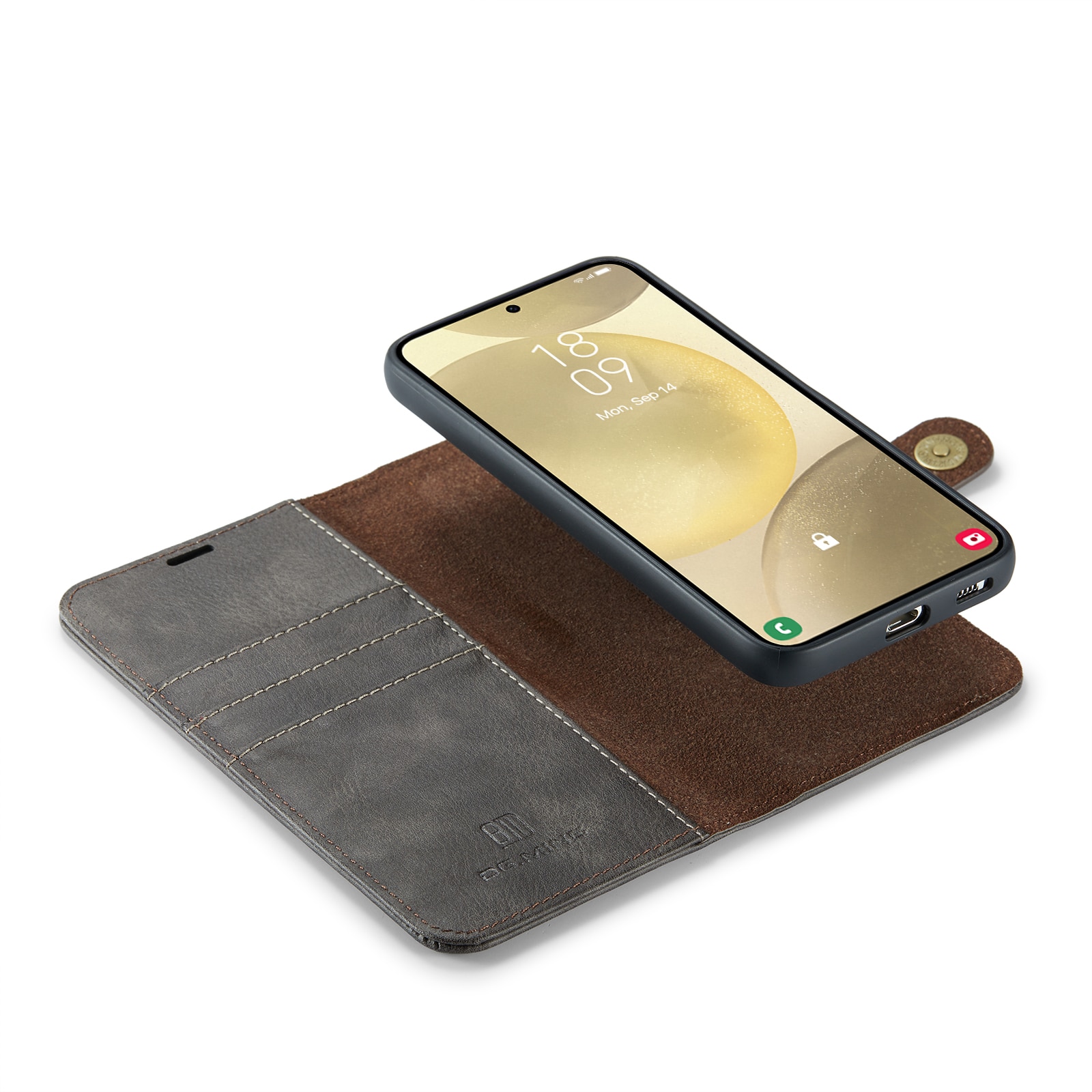 Magnet Wallet Samsung Galaxy A56 Cognac