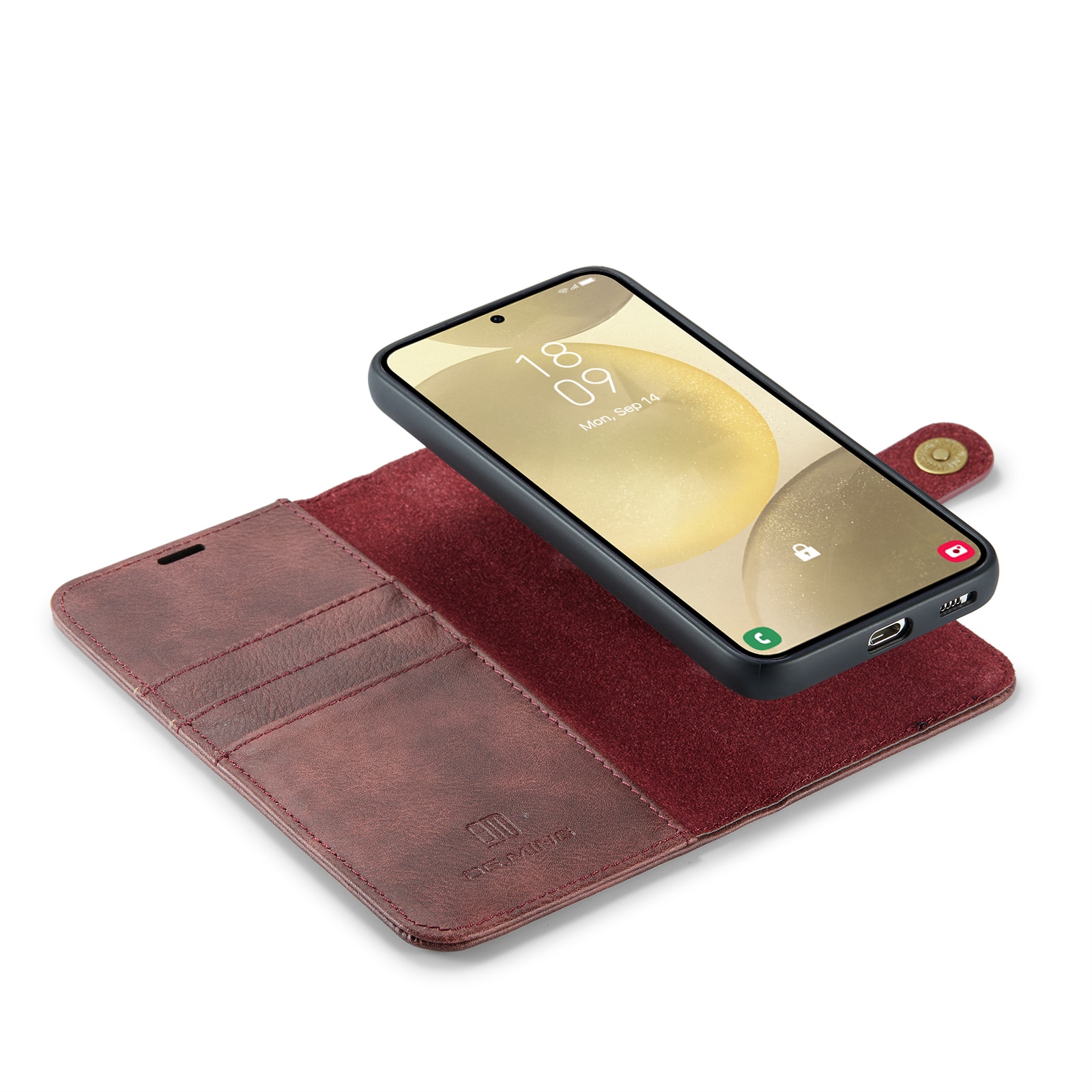 Magnet Wallet Samsung Galaxy A56 Cognac