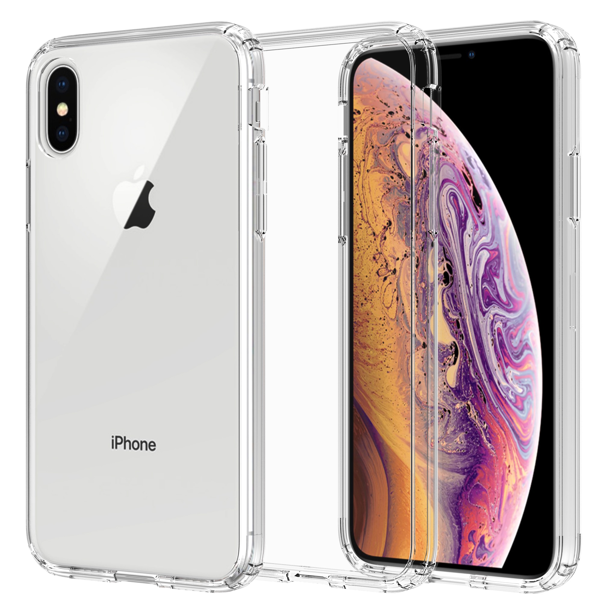 Hybridcase iPhone X/XS Transparant