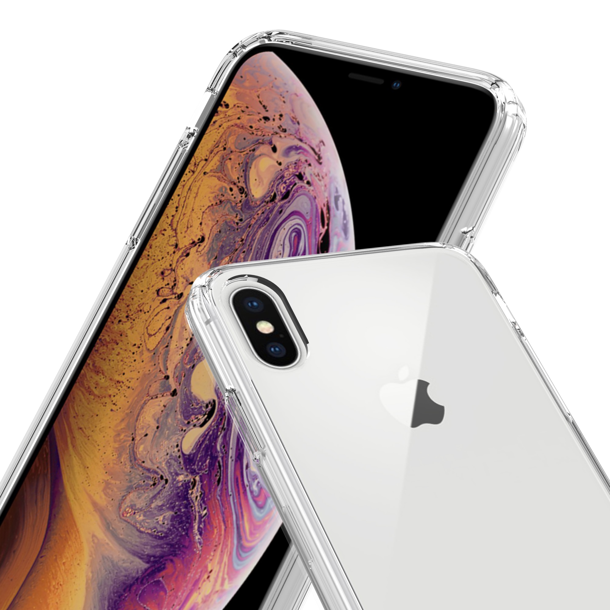 Hybridcase iPhone X/XS Transparant