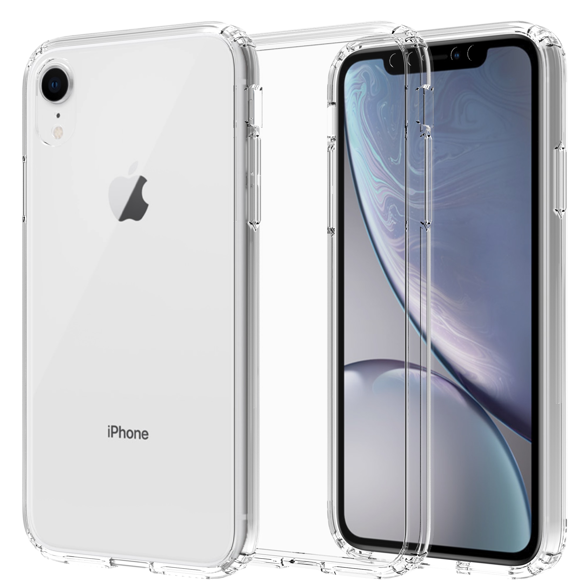 Hybridcase iPhone Xr Transparant