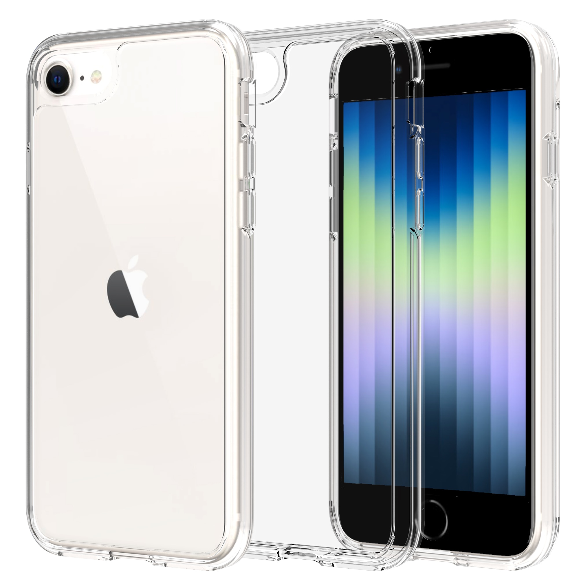 Hybridcase iPhone 7 transparant