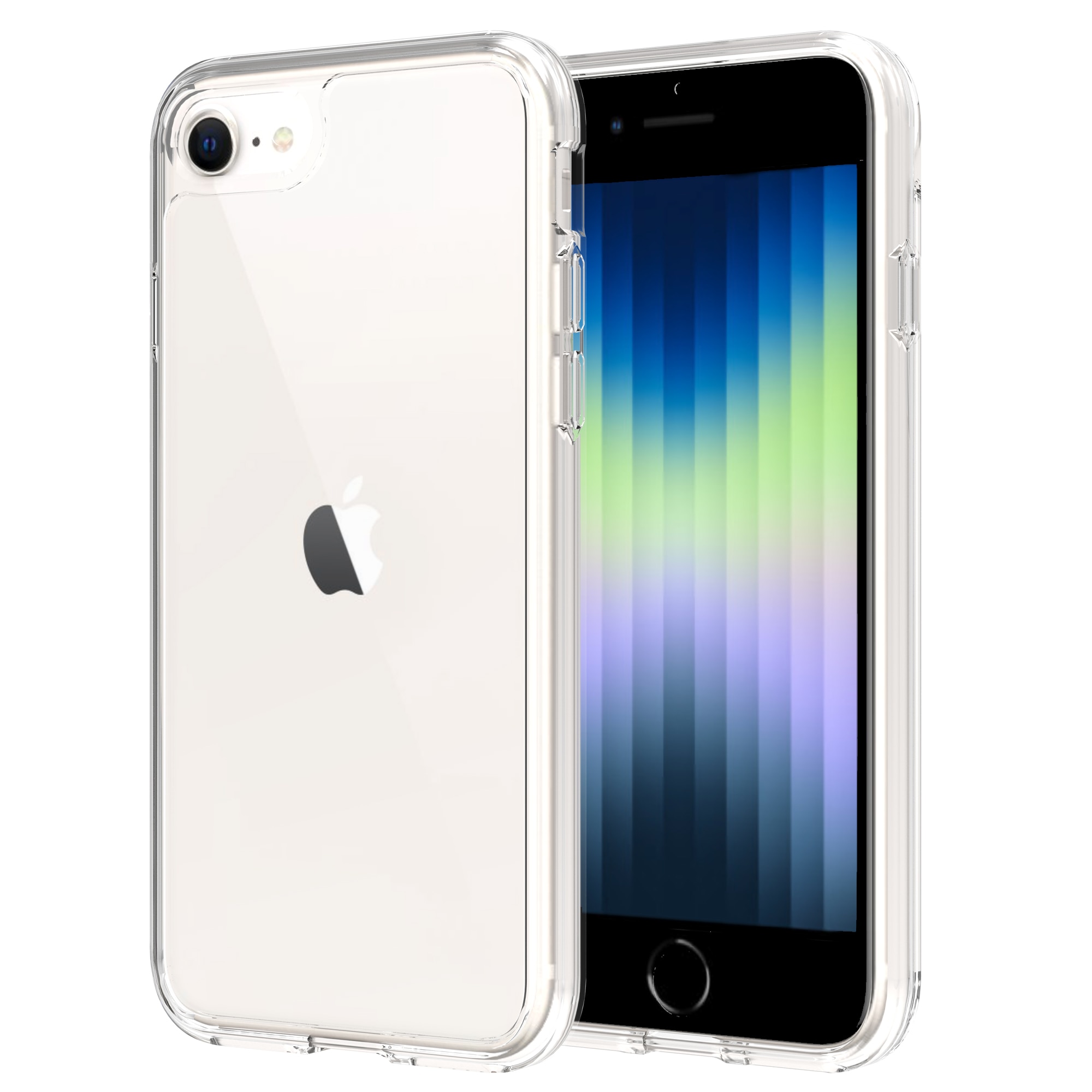 Hybridcase iPhone 7 transparant