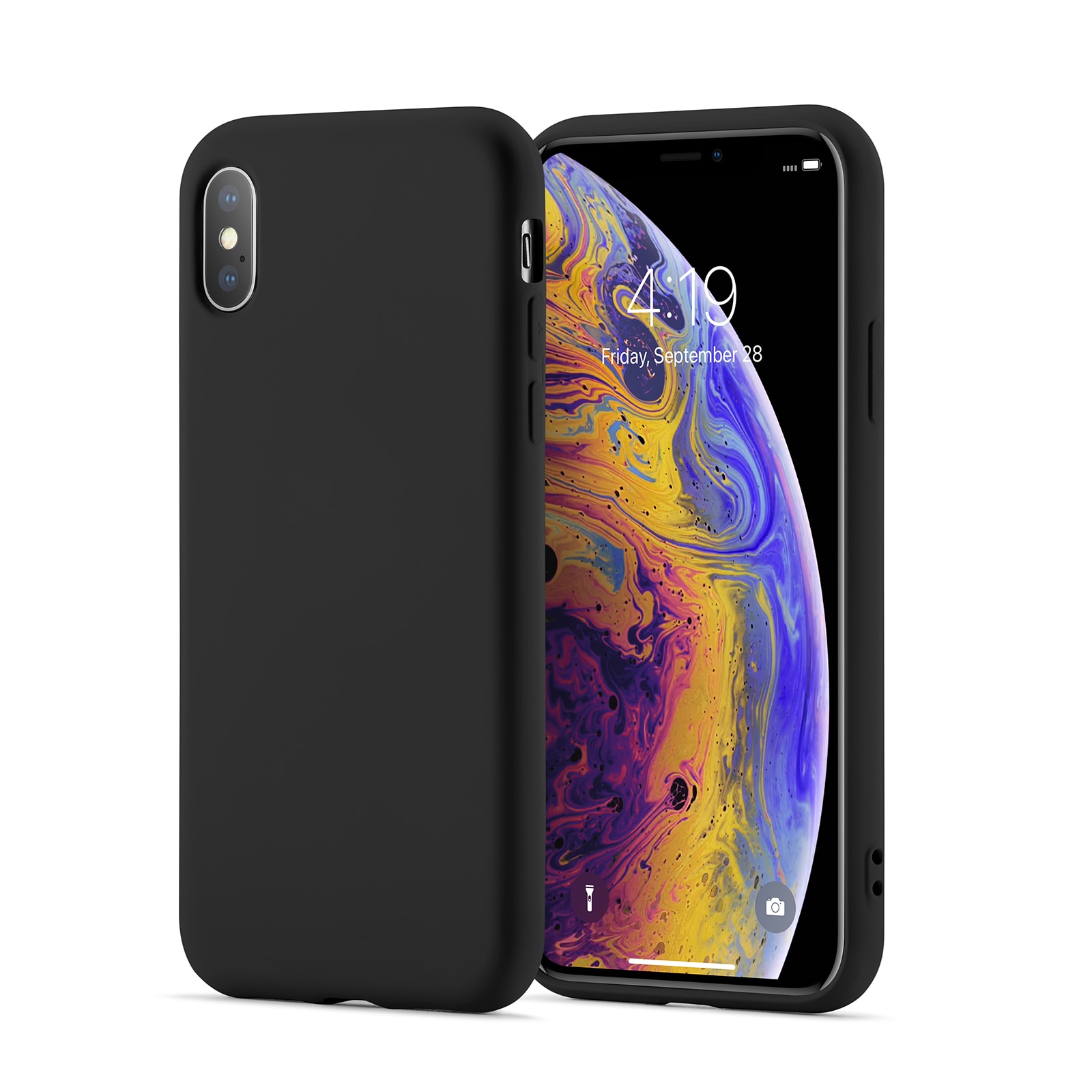 iPhone X/XS TPU Case zwart