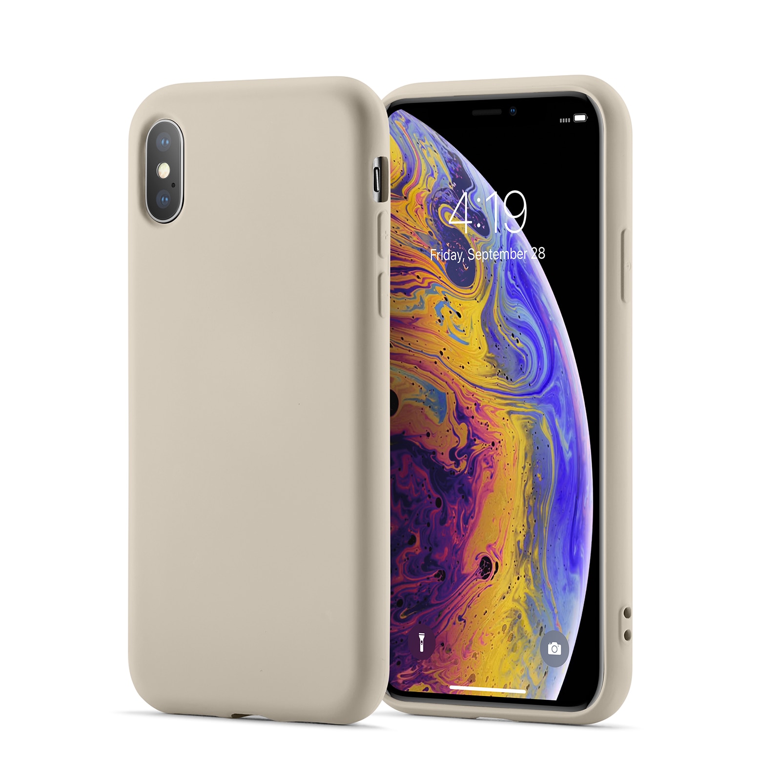 iPhone X/XS TPU Case Beige