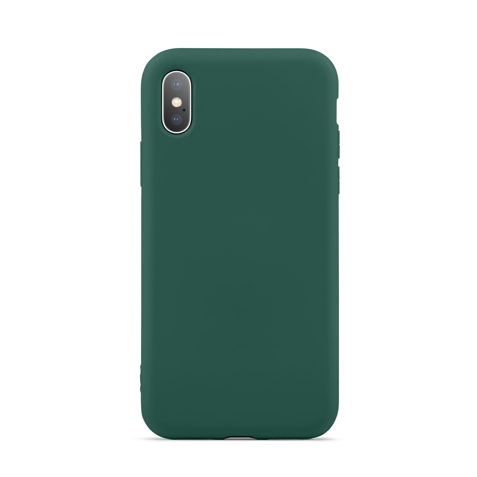 iPhone X/XS TPU Case donkergroen