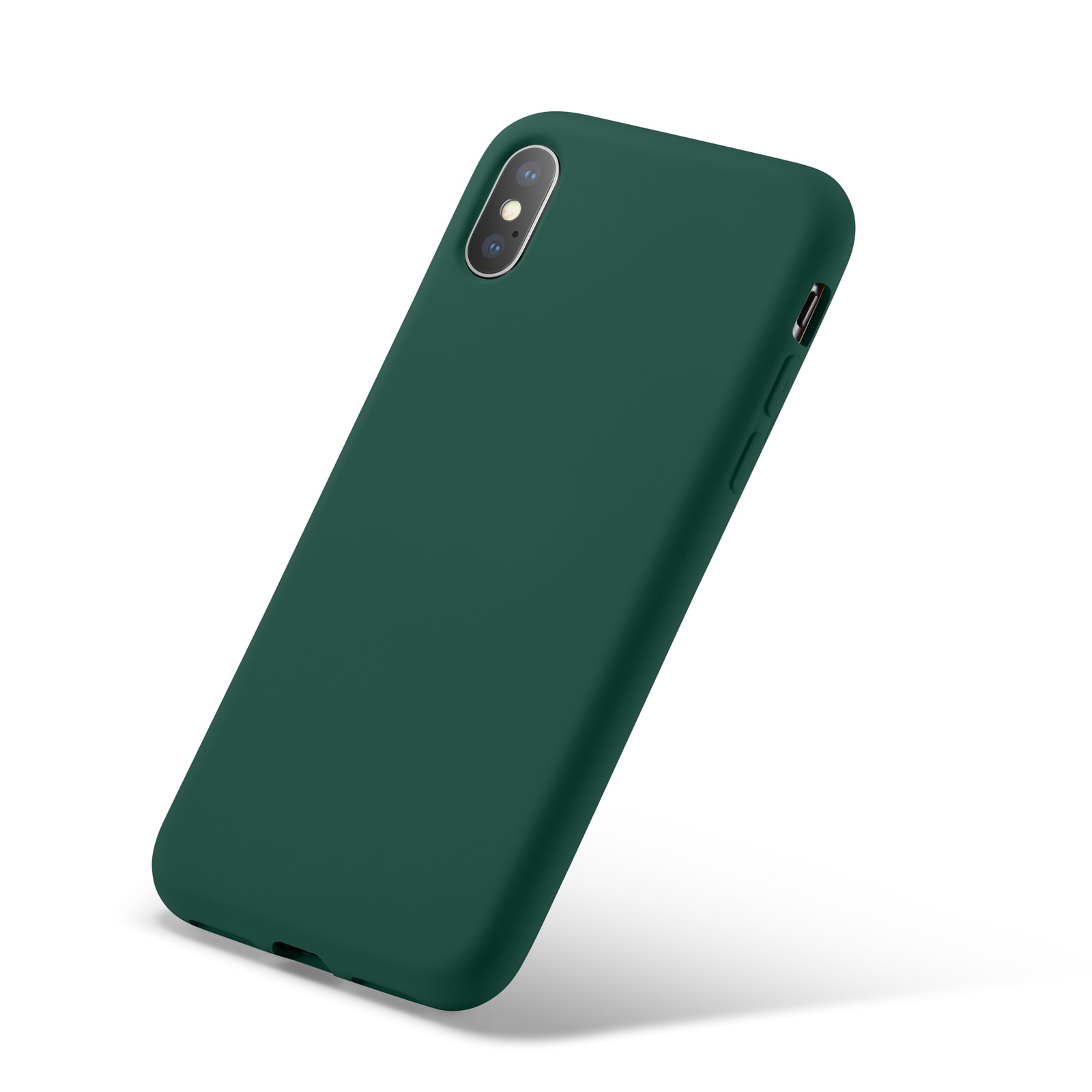 iPhone X/XS TPU Case donkergroen