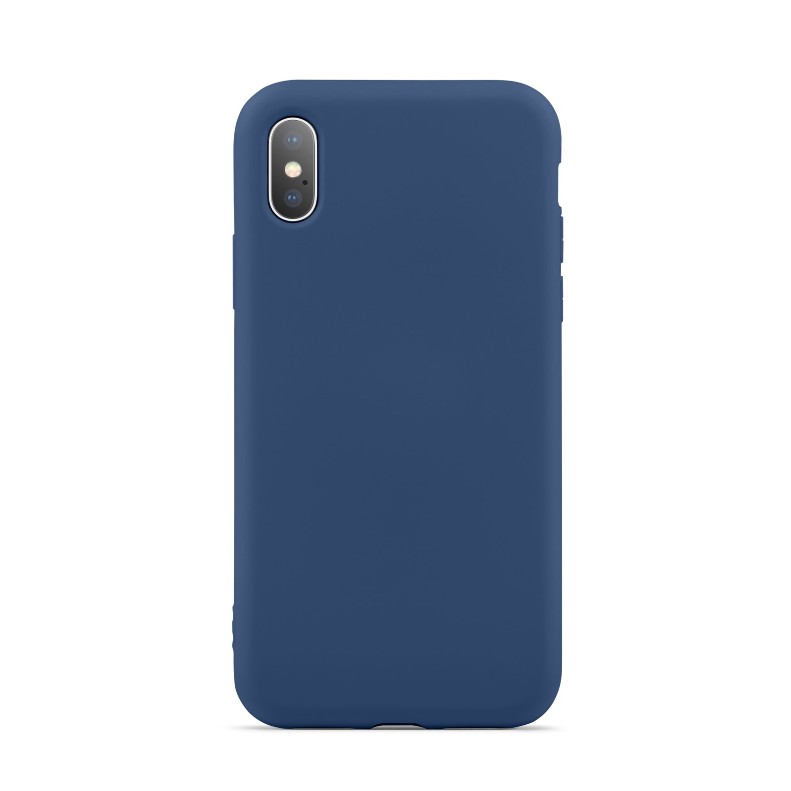 iPhone X/XS TPU Case donkerblauw