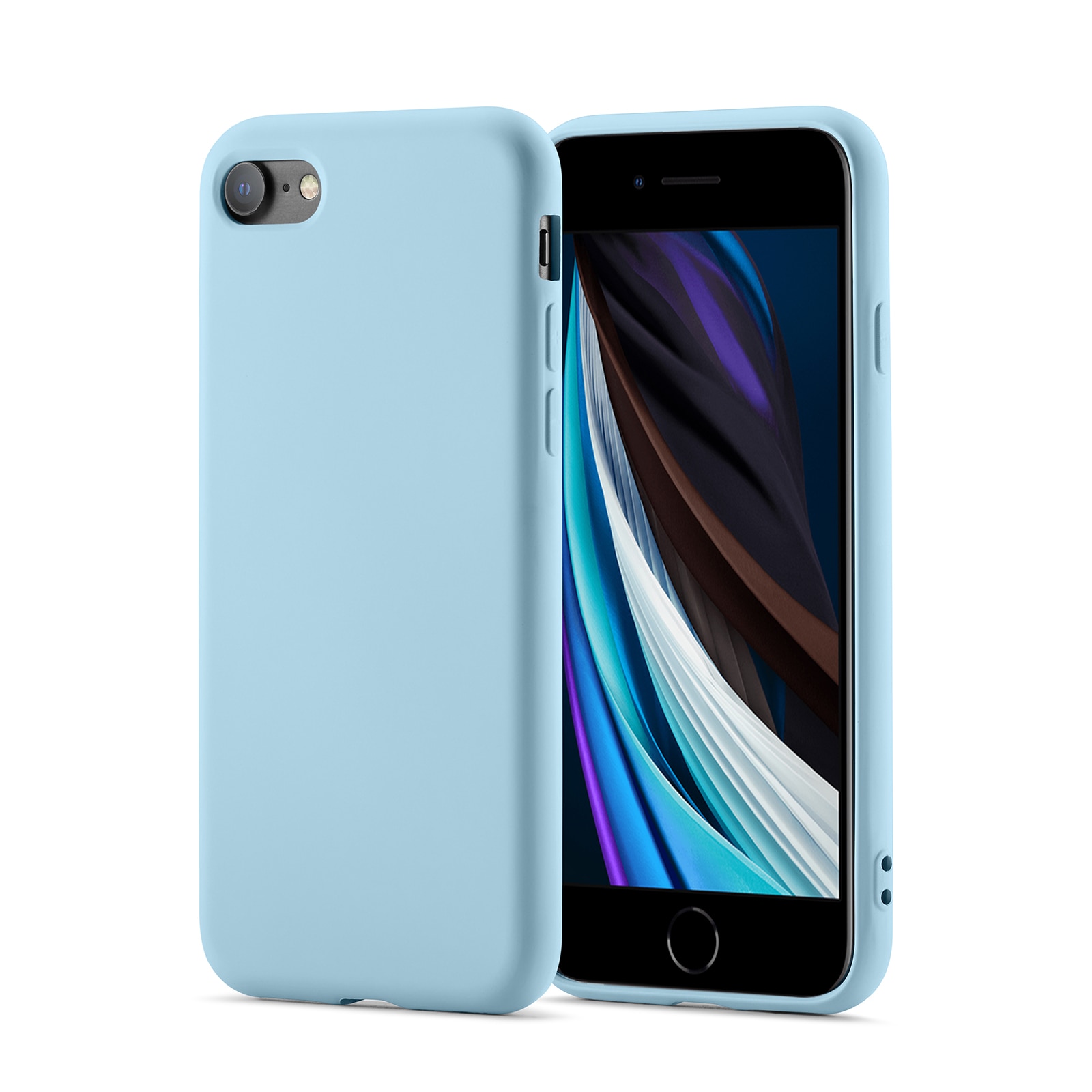 iPhone 8 TPU Case blauw