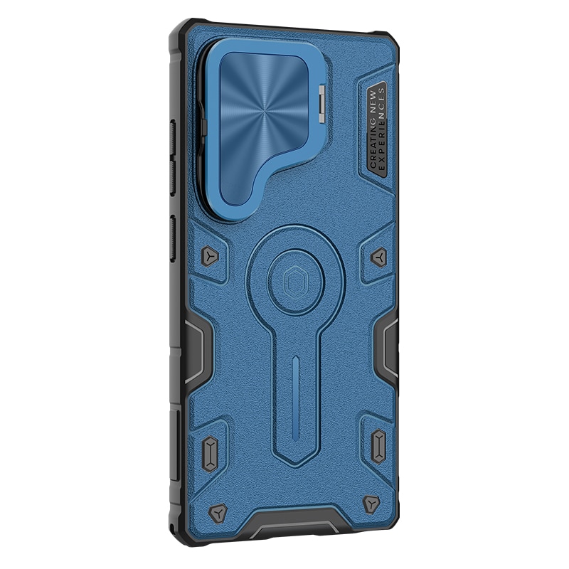 CamShield Armor Prop MagSafe Case Samsung Galaxy S25 Ultra blauw