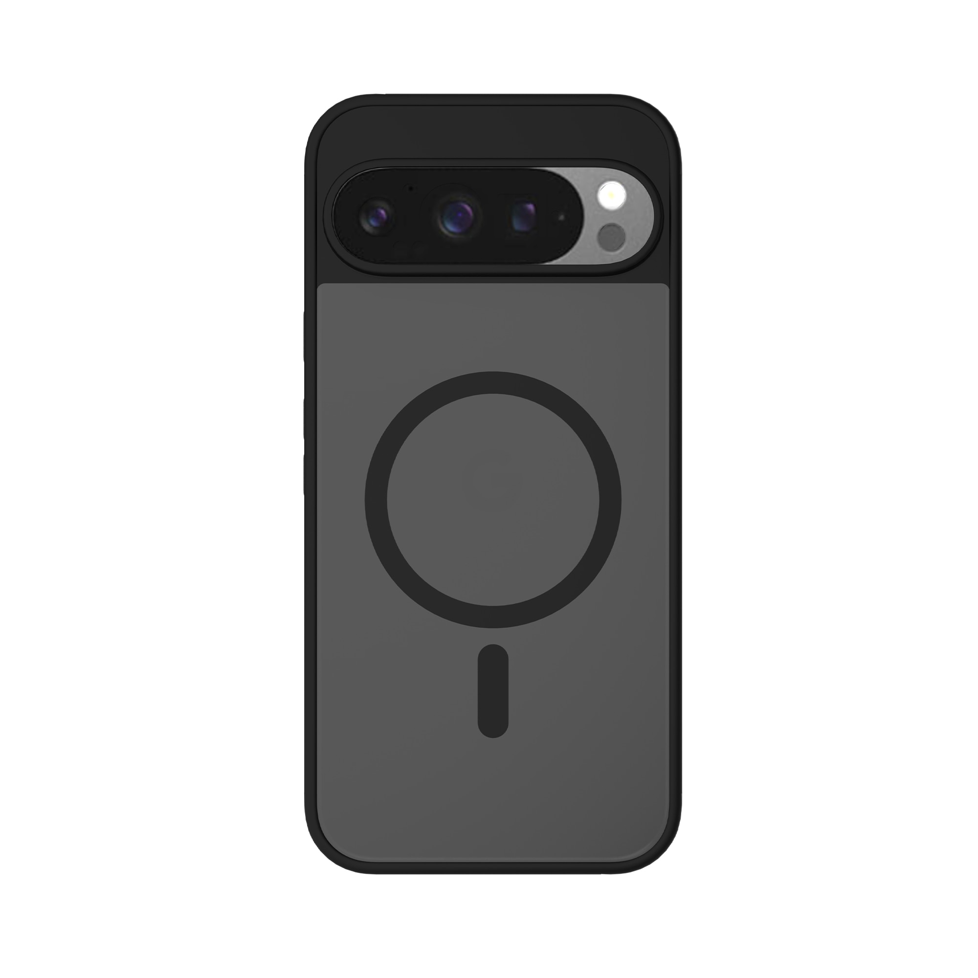 Magnetic Hybrid Hoesje Google Pixel 9 Pro XL Frosted Black