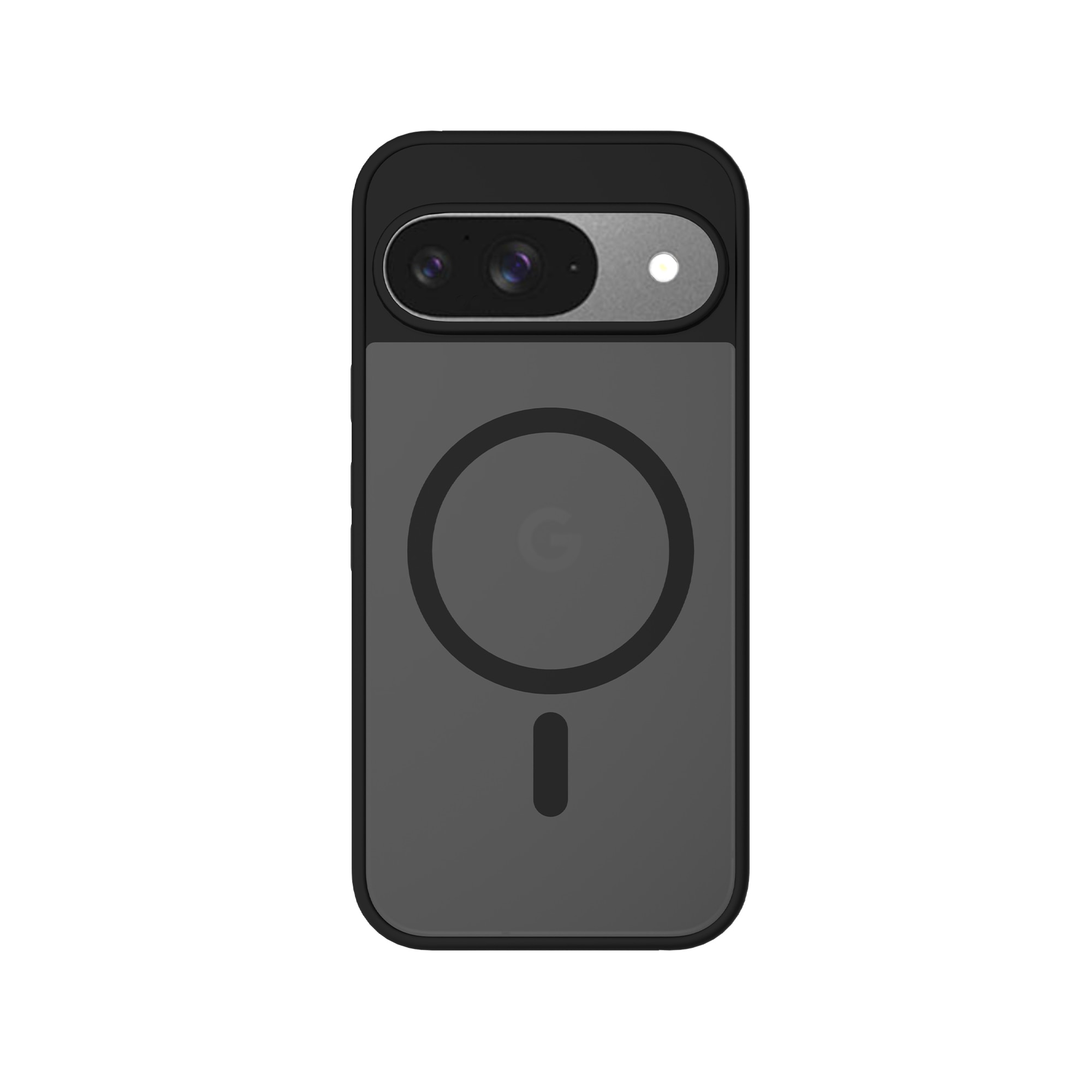 Magnetic Hybrid Hoesje Google Pixel 9 Pro Frosted Black