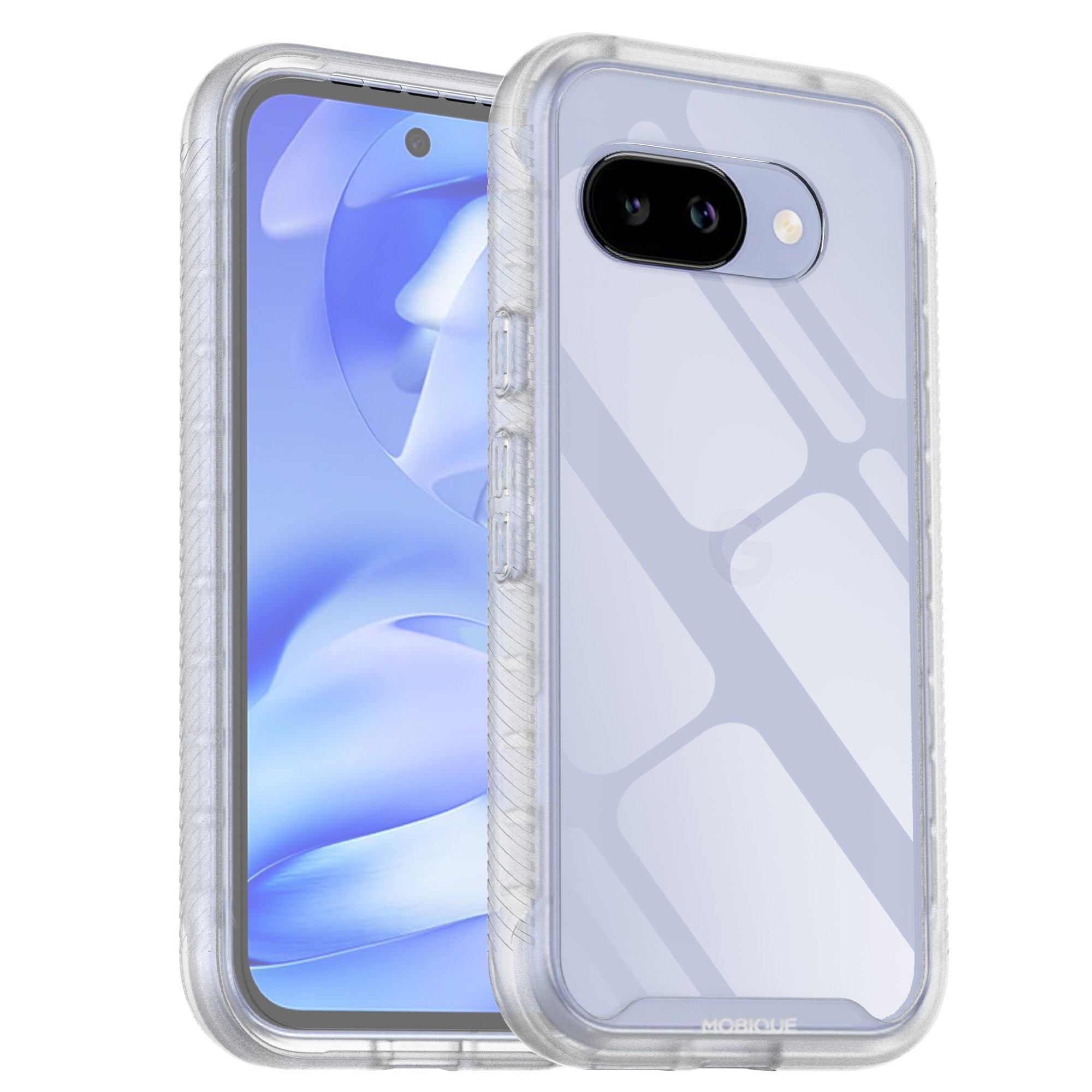 Google Pixel 9a Full Protection Case Transparant