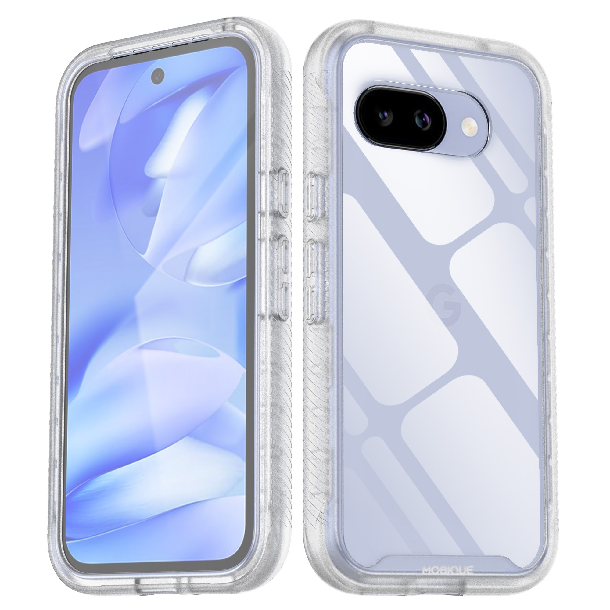 Google Pixel 9a Full Protection Case Transparant