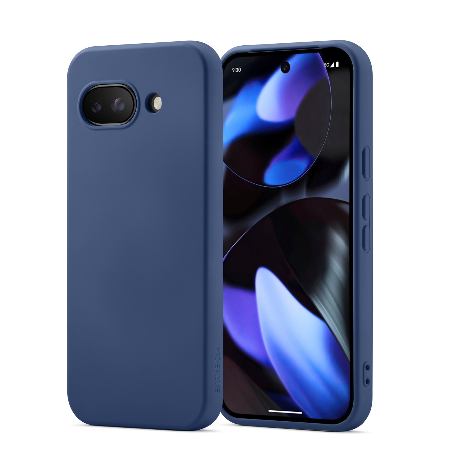 Google Pixel 9a TPU Case Donkerblauw