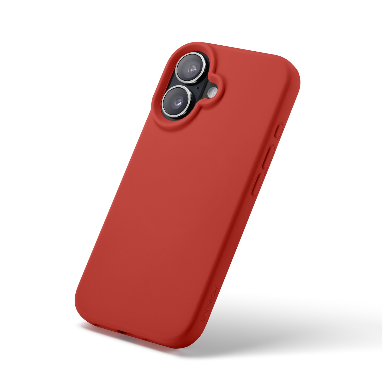 Magnetic Siliconen hoesje iPhone 16 Lava Red