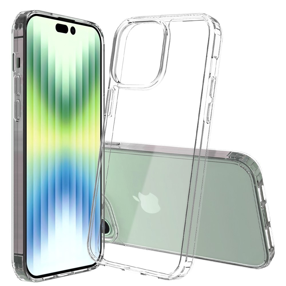 Hybridcase iPhone 14 Pro Max transparant