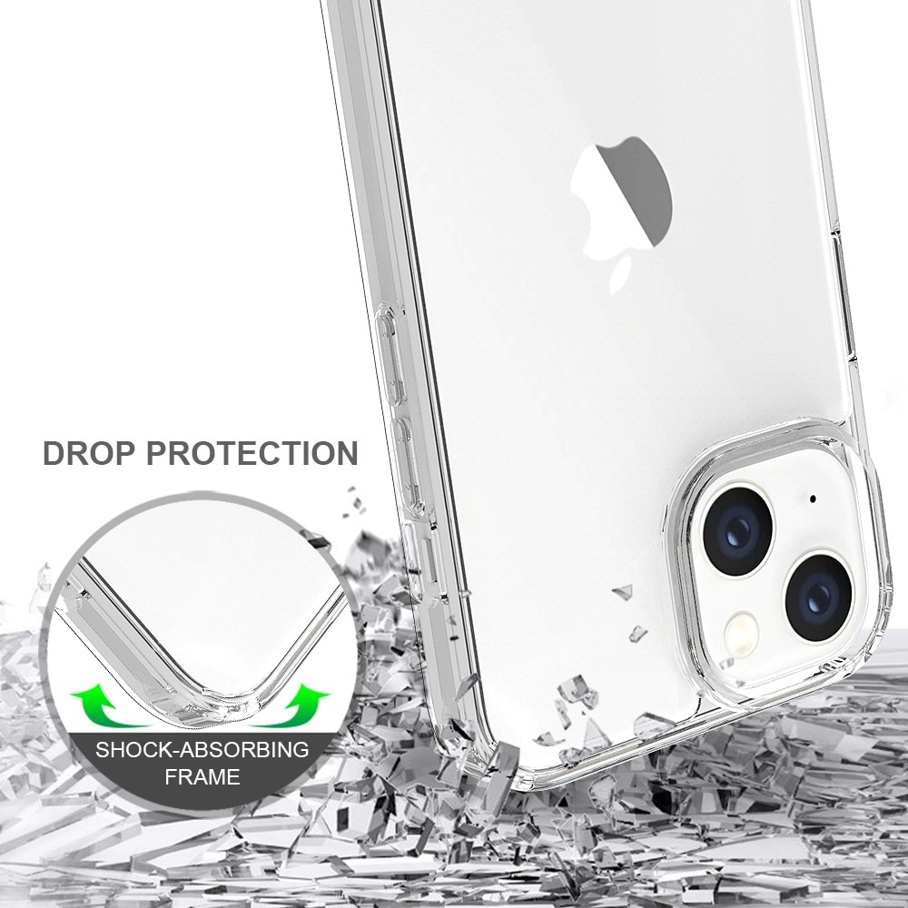 Hybridcase iPhone 14 transparant