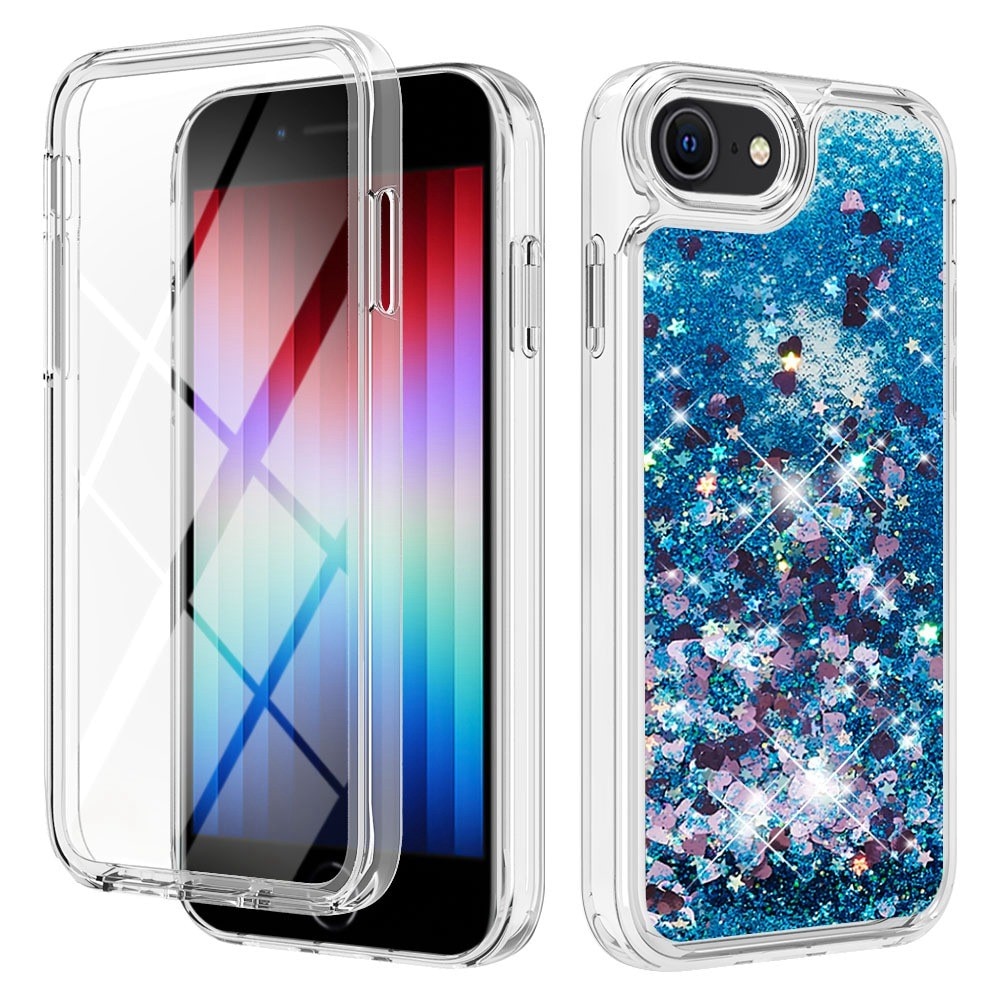 iPhone 7/8/SE Full Protection Glitter Powder TPU Case - koop online