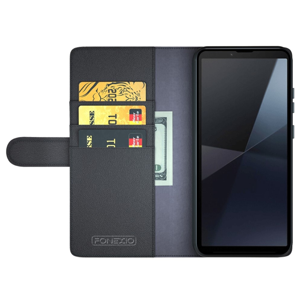 Sony Xperia 10 VI Set van Bookcover hoesje en Screenprotector