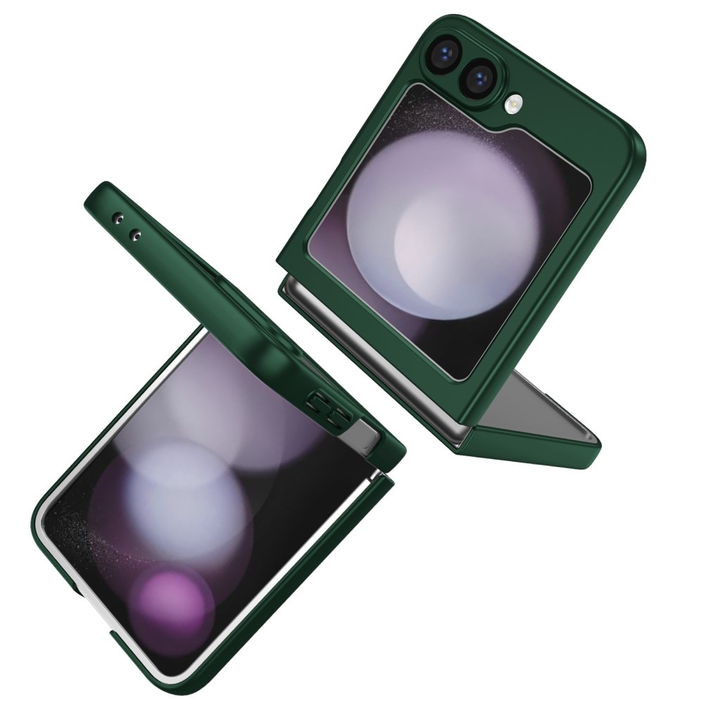 Samsung Galaxy Z Flip 6 Hoesje met magnetische ringhouder groen