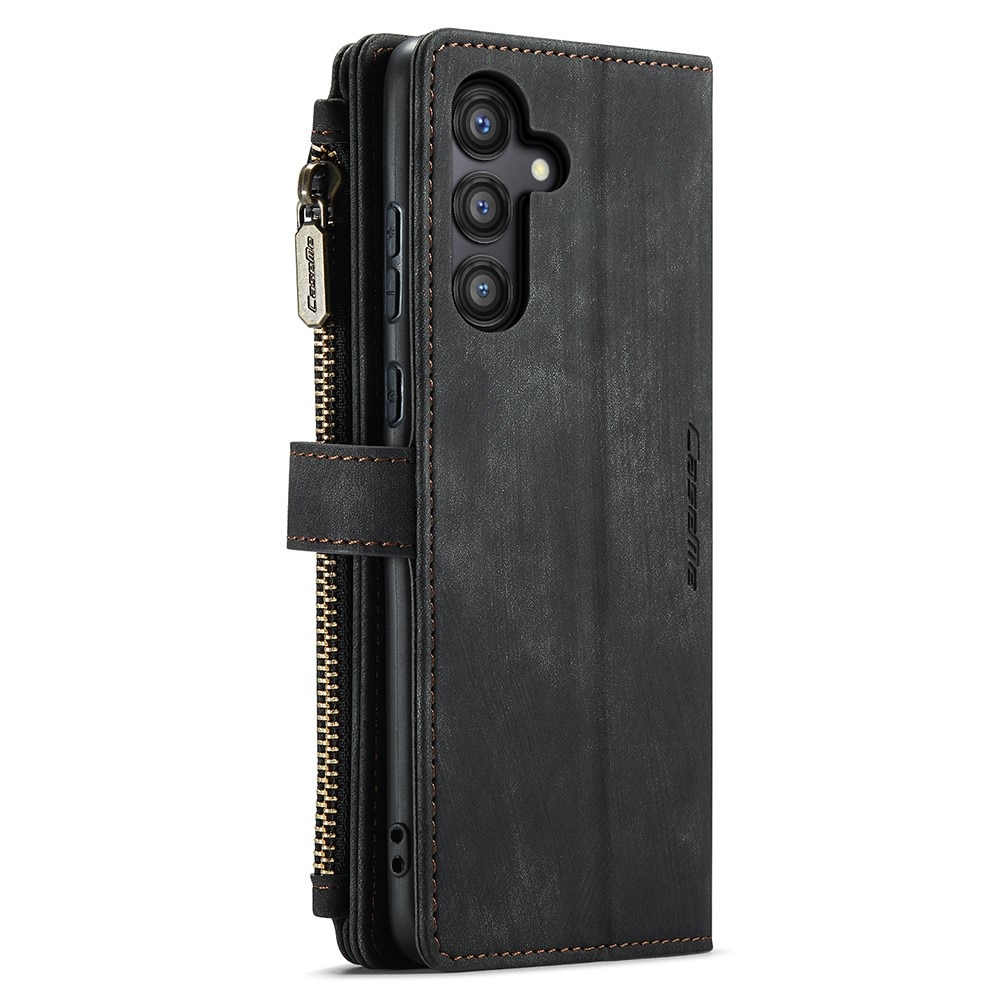 Bookcover hoesje Rits Samsung Galaxy A55 Zwart