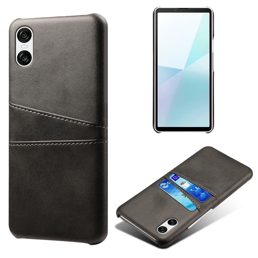 Card Slots Case Sony Xperia 10 VI zwart