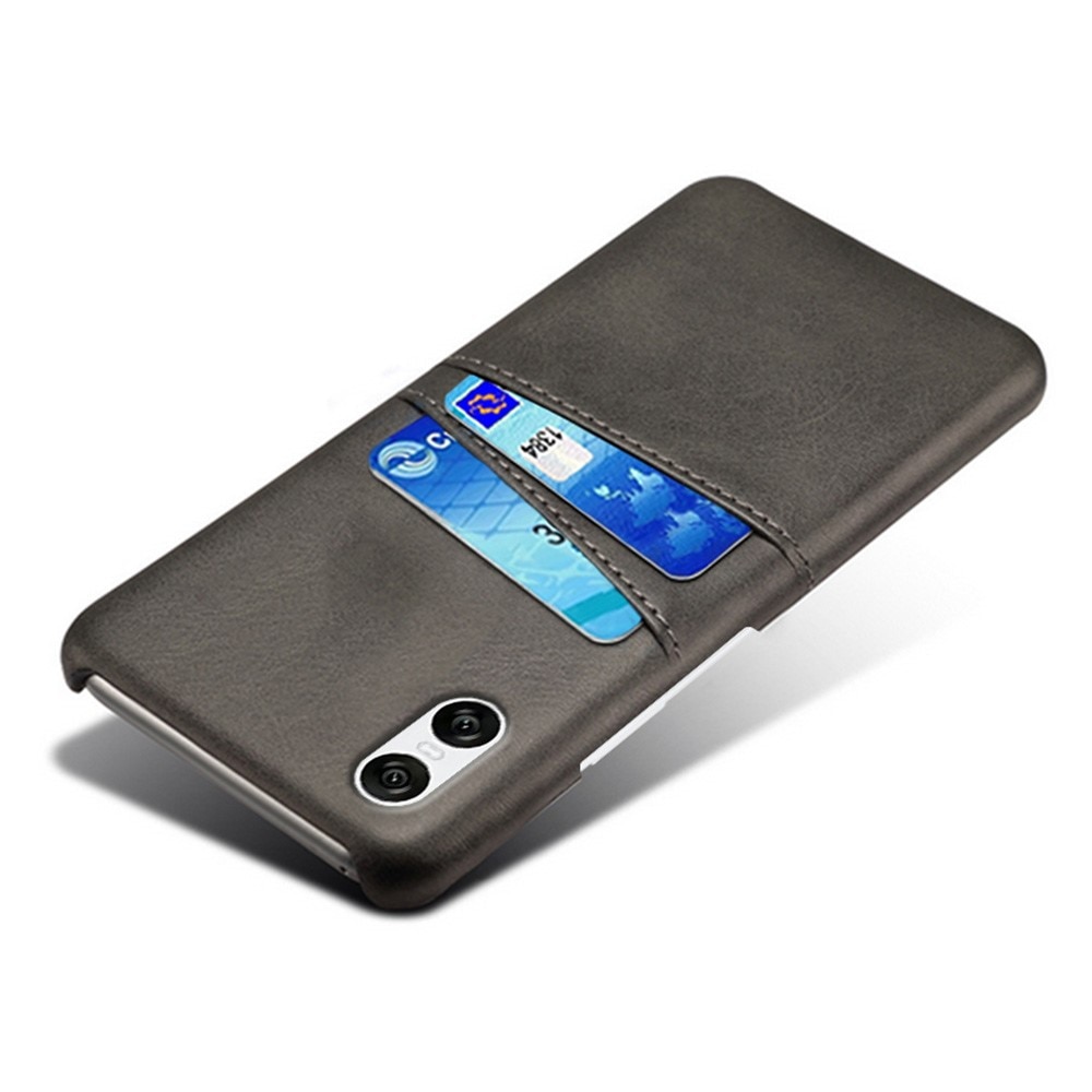 Card Slots Case Sony Xperia 10 VI zwart