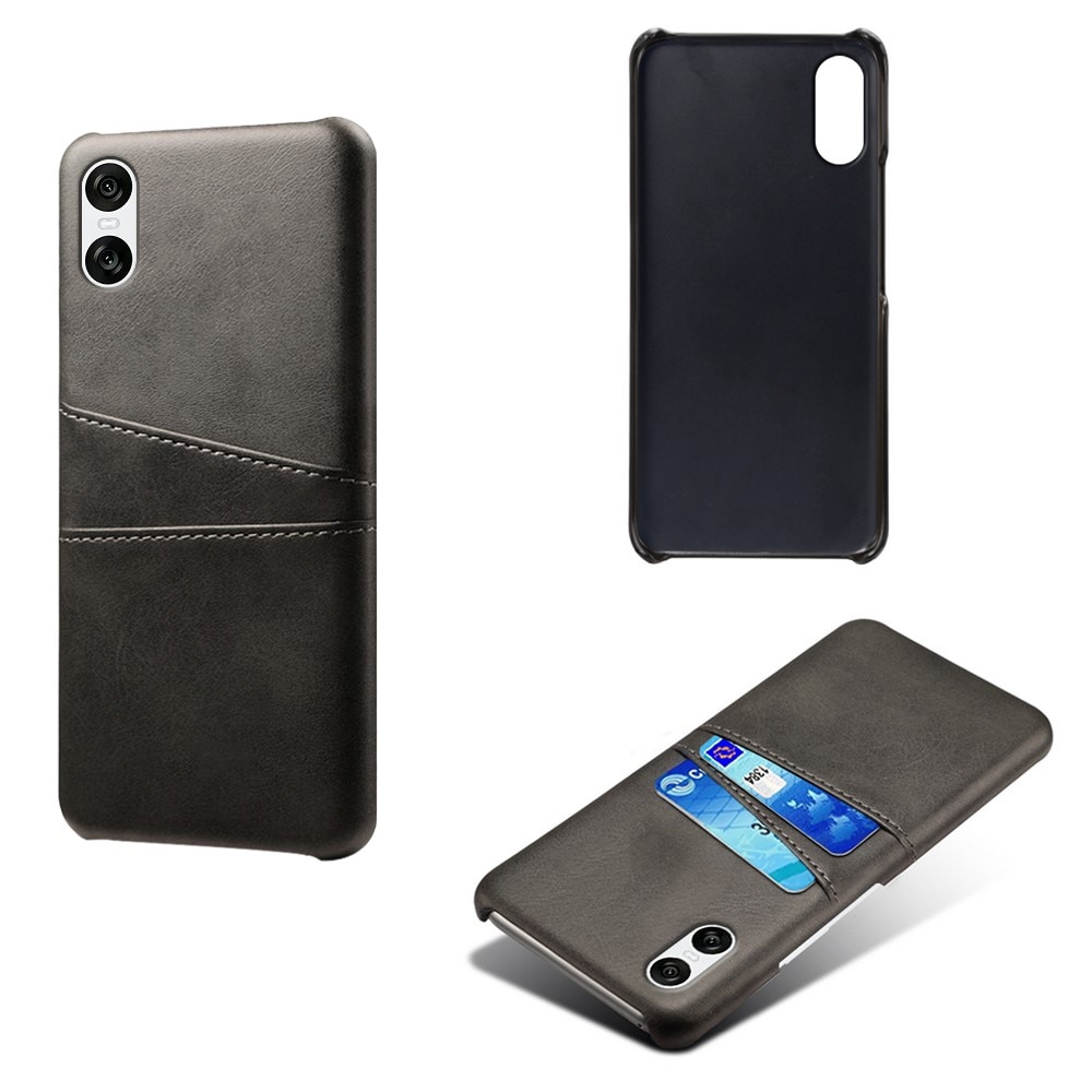 Card Slots Case Sony Xperia 10 VI Zwart