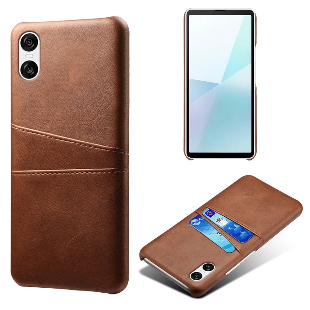 Card Slots Case Sony Xperia 10 VI bruin