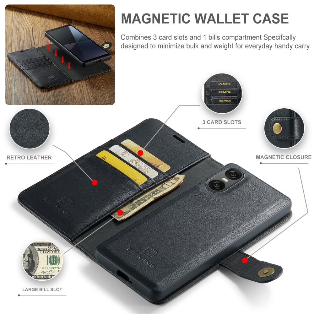 Magnet Wallet Sony Xperia 10 VI Black