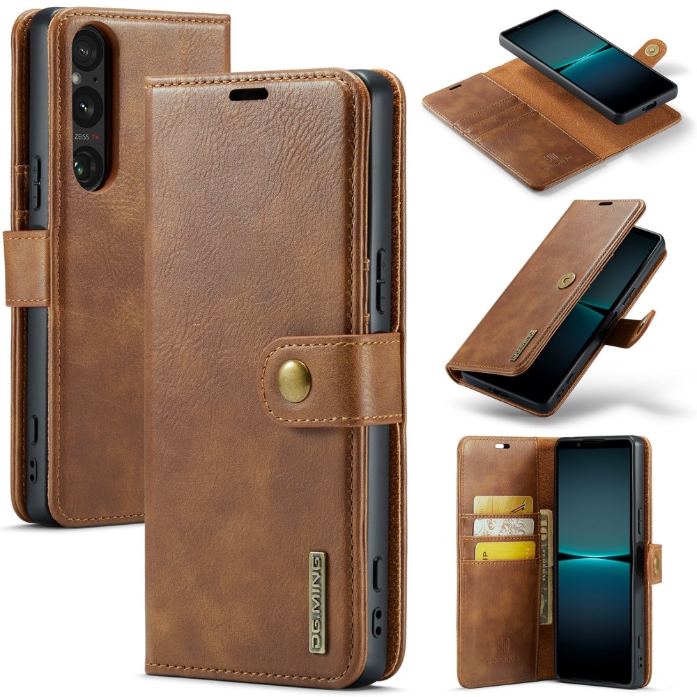 Magnet Wallet Sony Xperia 1 VI Cognac