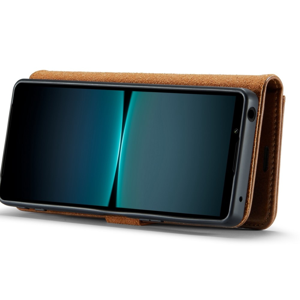 Magnet Wallet Sony Xperia 1 VI Cognac