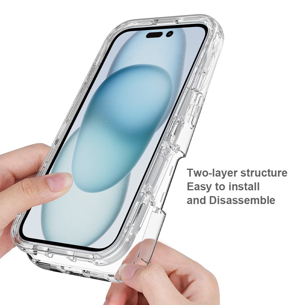 iPhone 16 Plus Full Cover Case transparant