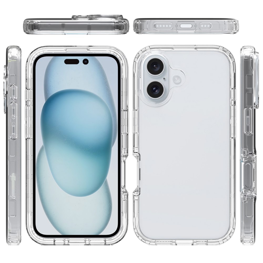 iPhone 16 Full Cover Case transparant