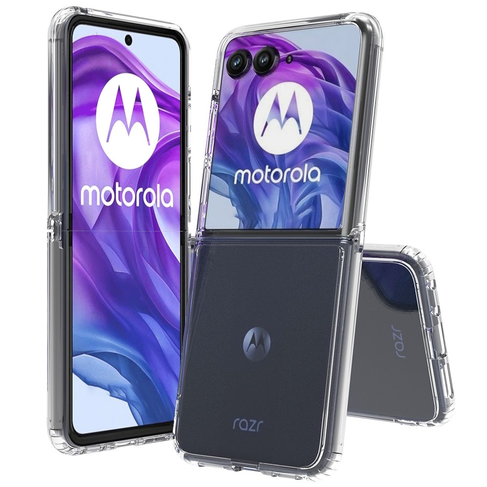 Hybridcase Motorola Razr 50 Ultra transparant