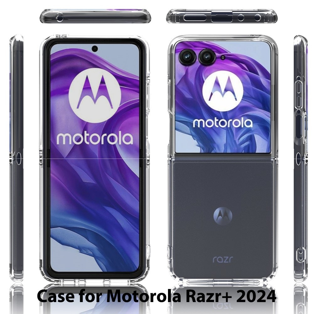 Hybridcase Motorola Razr 50 Ultra transparant