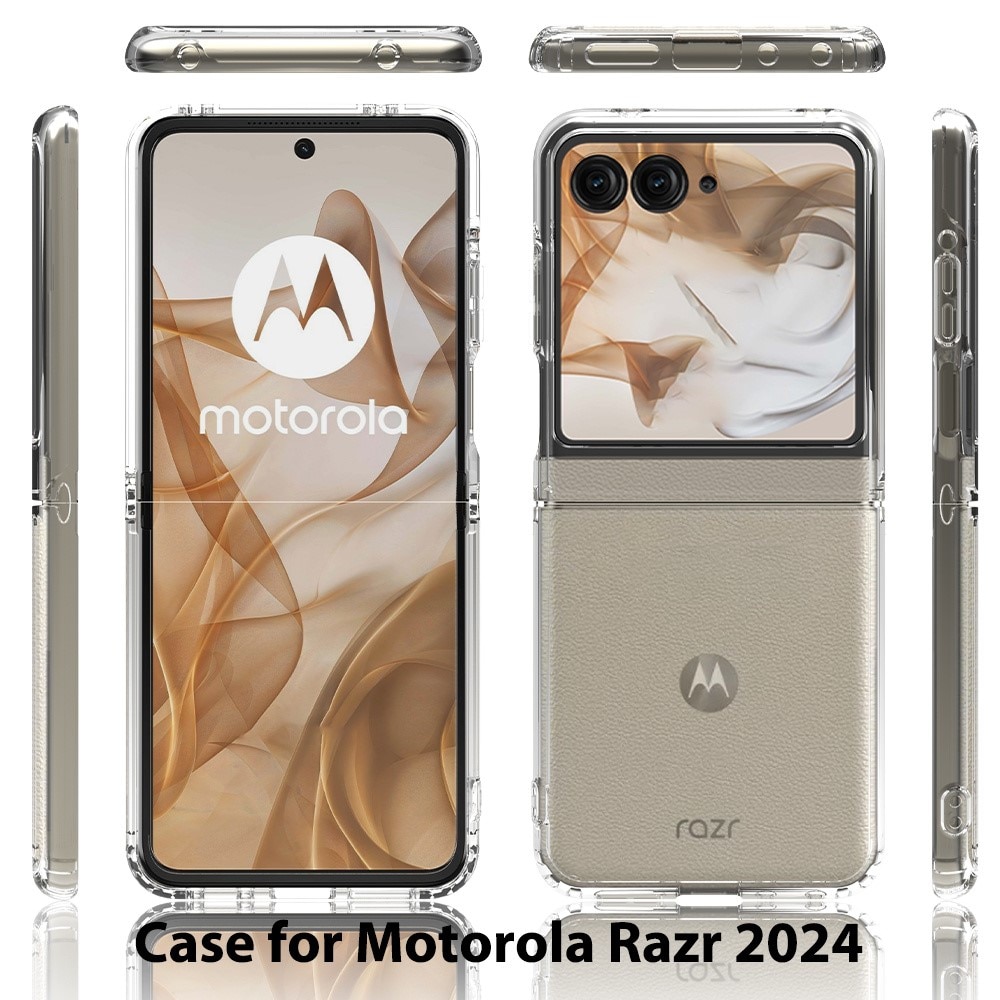 Hybridcase Motorola Razr 50 transparant